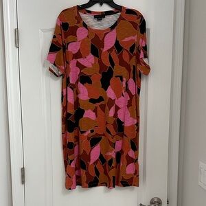 Sanctuary Women's Midi Dress - Pink, Orange, Black